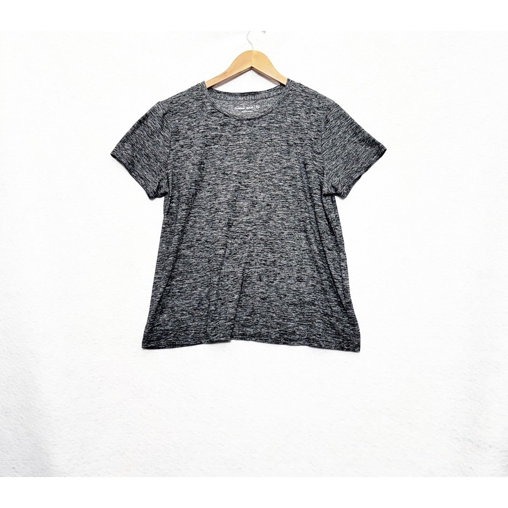 Outdoor Voices Cloudknit T Shirt Heather Gray Womens Size XXL Lightweight Casual